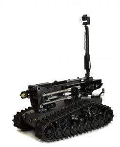 CALIBER® MK4 lvbied robot stowed with ptz