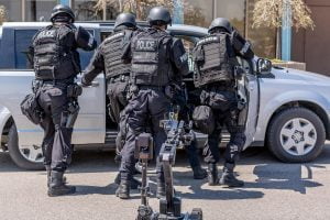 CALIBER® T5 swat EOD robot car breach