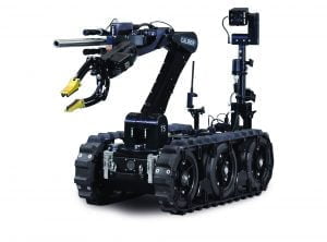 CALIBER® T5 swat EOD robot left look