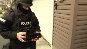 Mini-CALIBER® swat robot ccu with swat