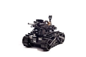 Mini-CALIBER® swat robot stowed front-facing