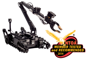 Mini-CALIBER® NTOA member tested swat robot
